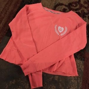 Victoria Secret Pink crop top sweater